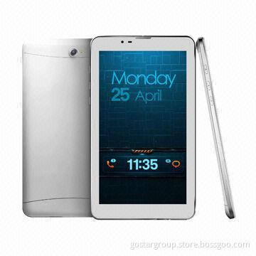 7" dual core dual SIM 3G phone call tablet pc with GPS, BT, FM